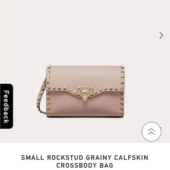 Valentino Garavani shoulder bag “SMALL ROCKSTUD GRAINY CALFSKIN CROSSBODY BAG” - Picture 3 of 3
